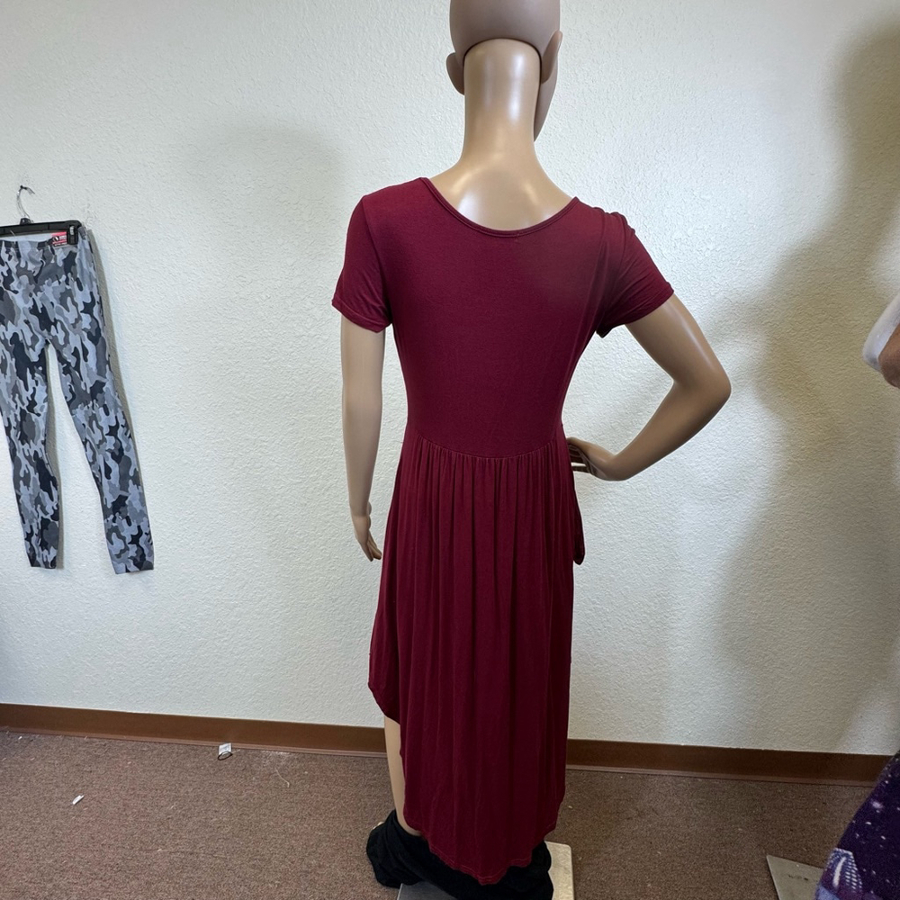 Women's Unbranded Dress Size S Red Short Sleeve Casual
